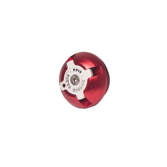 Zástrčka olejového uzáveru PUIG 6156R červené M19x2,5