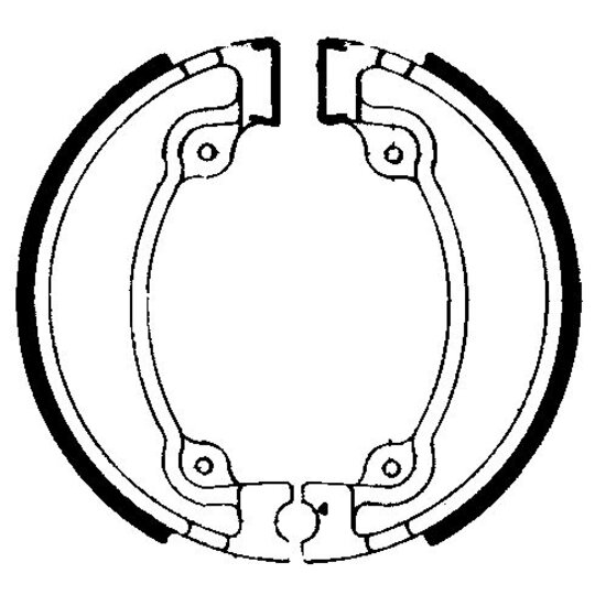 Brzdové čeľuste FERODO 225129143