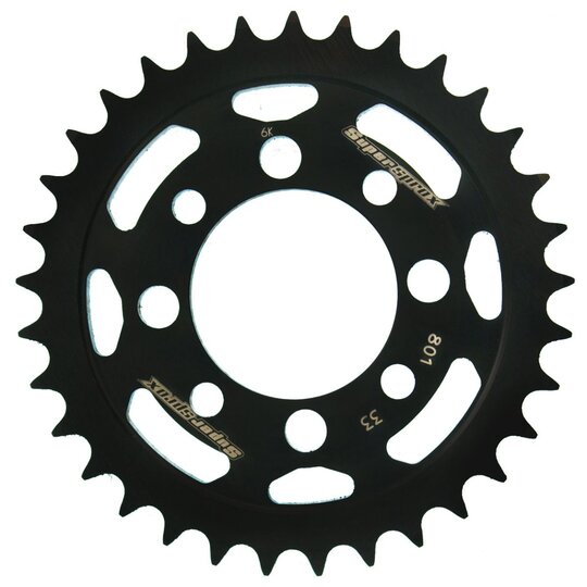 Reťazová rozeta SUPERSPROX RFE-801:33-BLK čierna 33T, 420