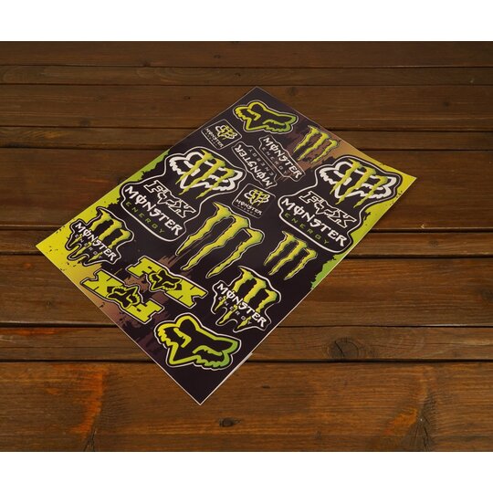 Set nálepiek a3 - monster 3 - NA3MON3 (Custom)