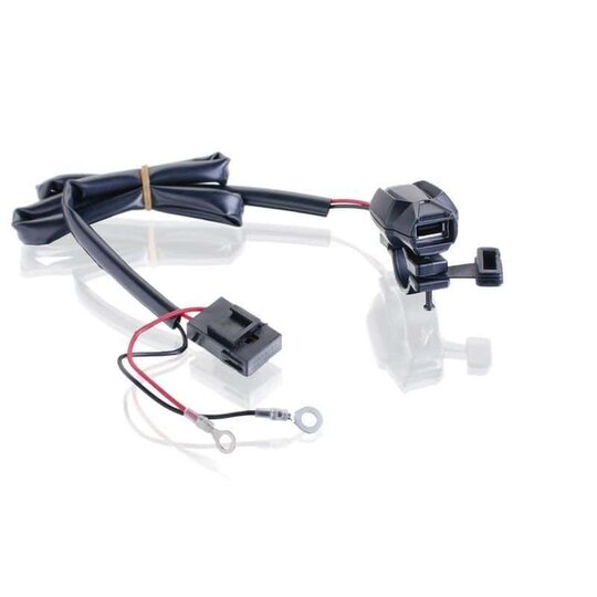 Nabíjanie pri odbere PUIG 6840N čierna USB