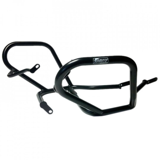 ochrana  motoru RDMOTO CF28KD matná čierna bez vzpery pod svetlometom