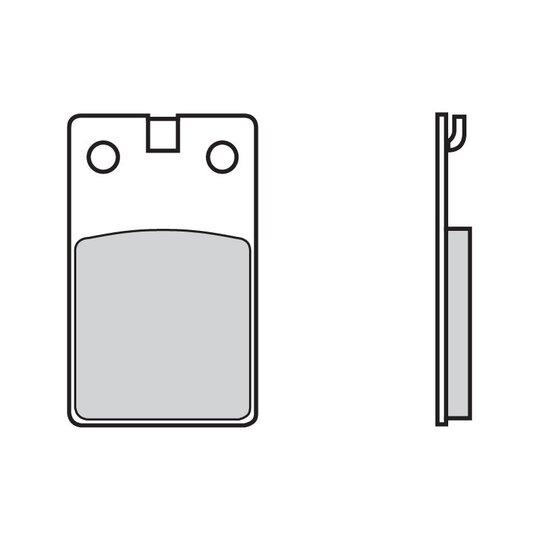 Brzdové obloženie BREMBO 07008 CC SCOOTER