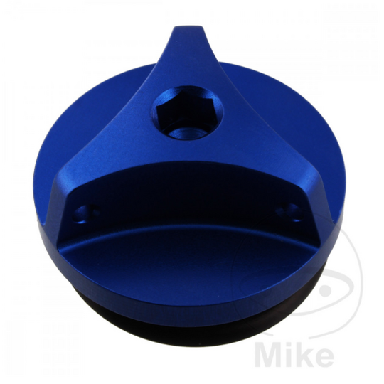 Zátka  plnenia  oleja PRO BOLT hliník modrá