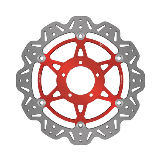 Brzdový kotúč EBC VR841RED červená