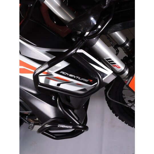 RDmoto padací rám - KTM 790 Adventure / R 2019- /komplet čierny /CF130KD