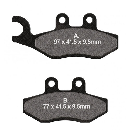 Brzdové obloženie EBC SFAC353