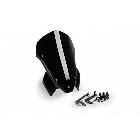 Plexi na motorku PUIG NEW. GEN SPORT 20889N čierna