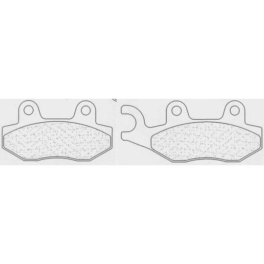 Brzdové obloženie CL BRAKES 3087 MSC