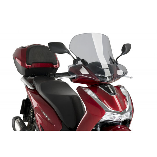 Plexi na motorku PUIG CITY TOURING 21112H dymové