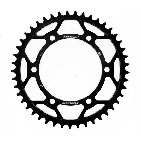 Reťazová rozeta SUPERSPROX RFE-855:45-BLK čierna 45T, 520