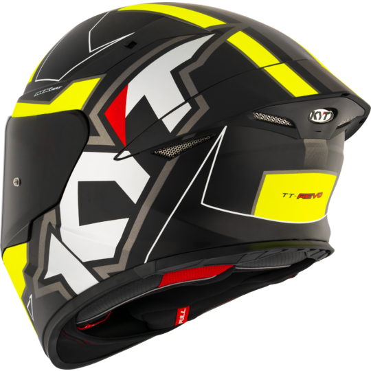 Kyt prilba tt-revo - electron / yellow - Y6TR0007-KYT TT-REVO ELECTRON MATT BLACK YLW (6)