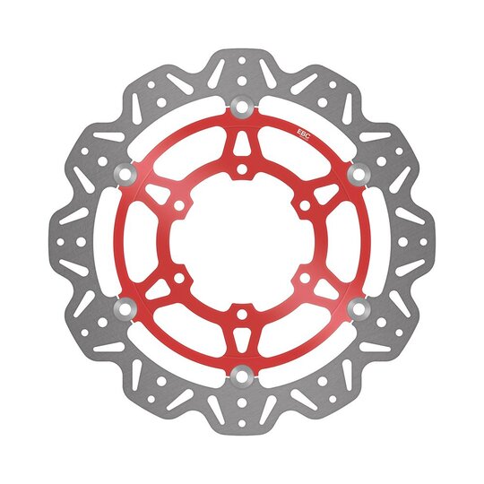 Brzdový kotúč EBC VR3107RED červená