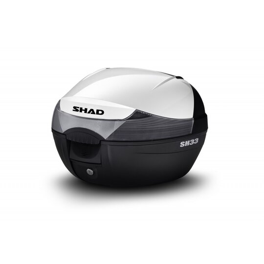 Topcase - s farebným krytom SHAD SH33 biela