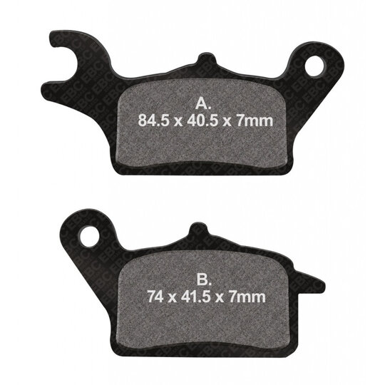 Brzdové obloženie EBC SFA708