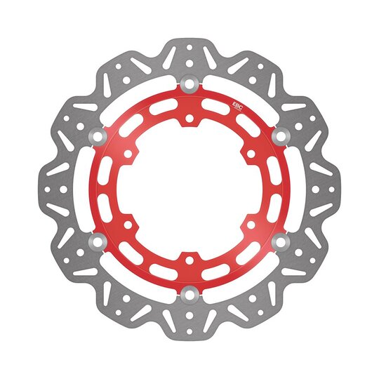 Brzdový kotúč EBC VR2126RED červená