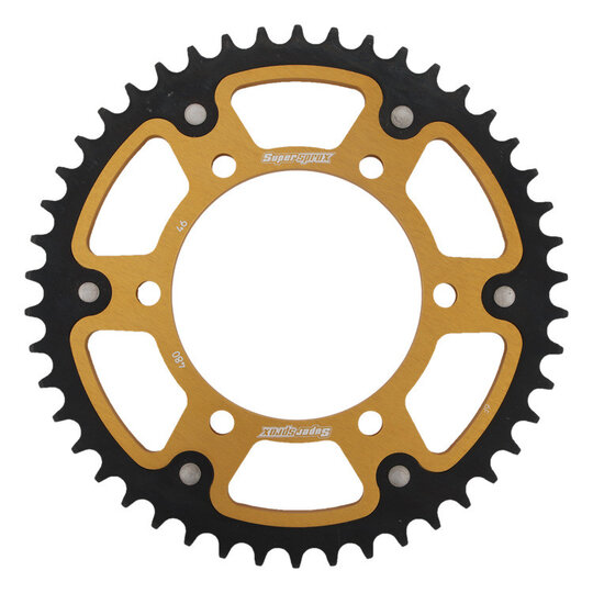 Reťazová rozeta SUPERSPROX STEALTH RST-480:46-GLD zlatá 46T, 525