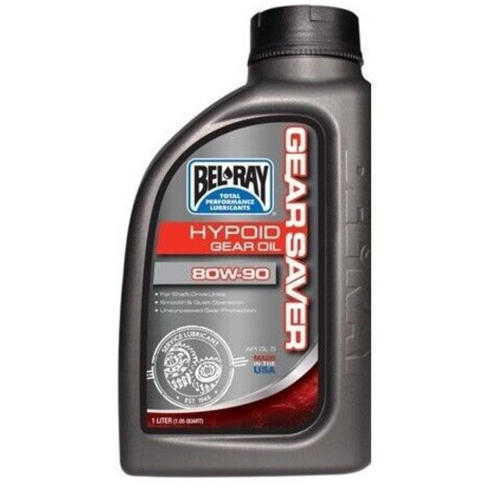 Prevodový olej Bel-Ray GEAR SAVER HYPOID GEAR OIL 80W-90 1 l