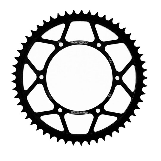 Reťazová rozeta SUPERSPROX RFE-1133:53-BLK čierna 53T, 420