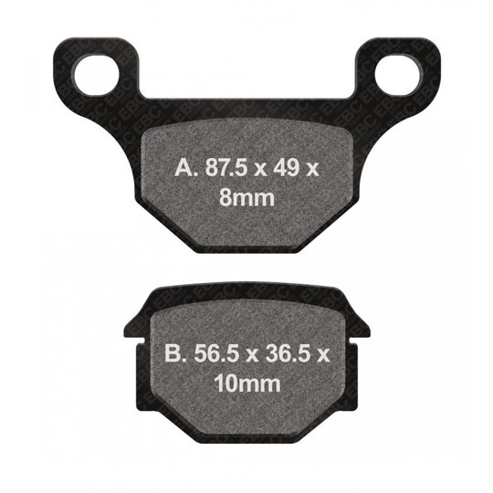 Brzdové obloženie EBC SFA093
