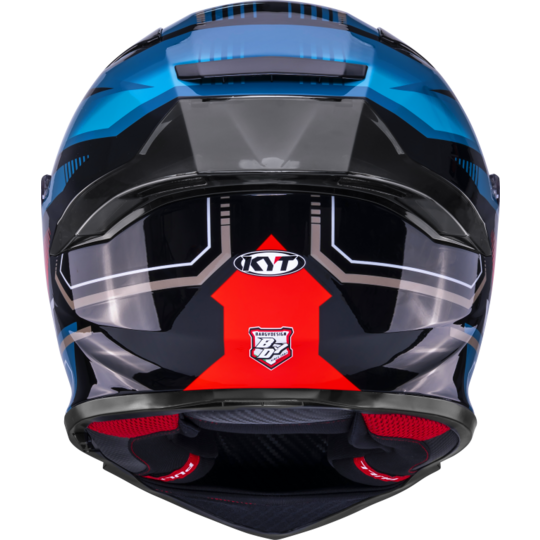 Kyt prilba r2r - parsec / blue-red - Y6R20024-KYT_R2R_PARSEC_BLACK BLUE RED (5)