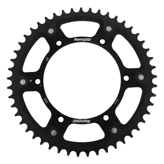 Rozeta SUPERSPROX STEALTH RST-245:49-BLK čierna 49T, 520