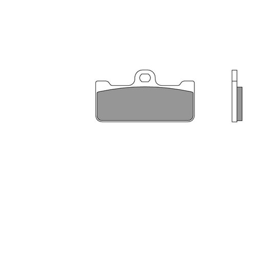 Brzdové obloženie BREMBO 07BB10RC