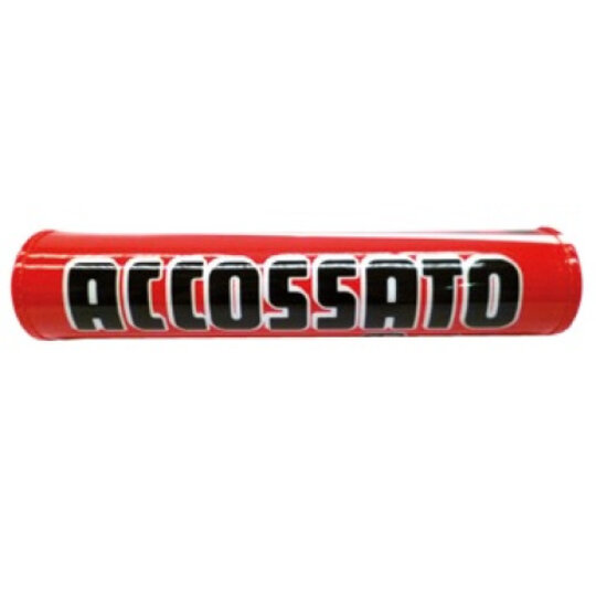 Spongy buffer ACCOSSATO for handlebars with diameter 22 mm červené