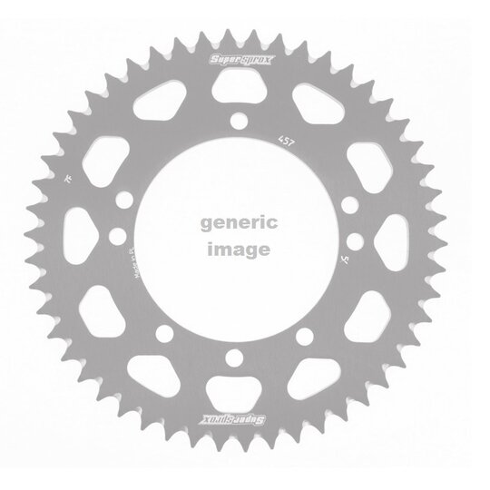 Rozeta  -hliník SUPERSPROX RAL-457:52-BLK čierna 52T, 420