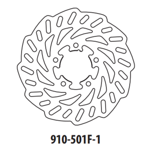 Brzdový kotúč GOLDFREN 910-501F-1 predné 220 mm