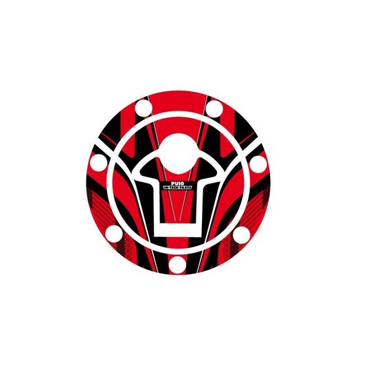 Ochranné nálepky na viečko nádrže PUIG RADIKAL 7611R červené