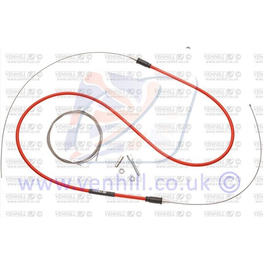 Lanko plynu Venhill VEN-T1000/RED červené