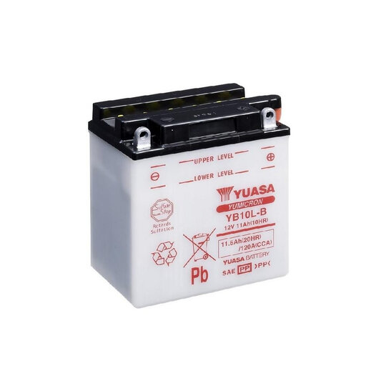 Yumicron battery with acid YUASA YB10L-B