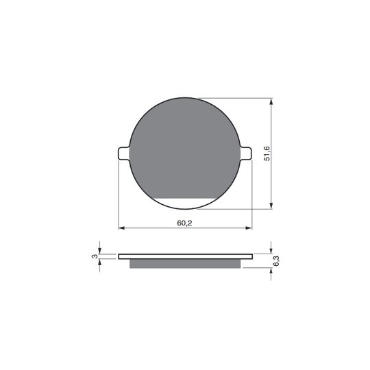 Brzdové obloženie GOLDFREN 097 S3