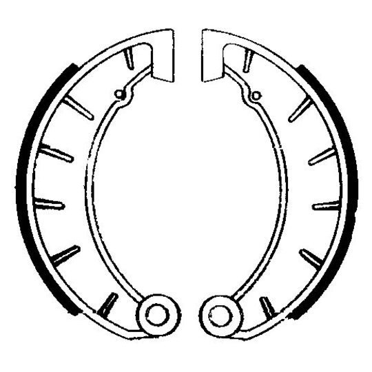 Brzdové čeľuste FERODO 225129152