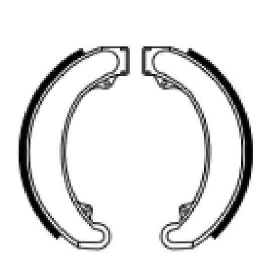 Brzdové čeľuste FERODO 225129238