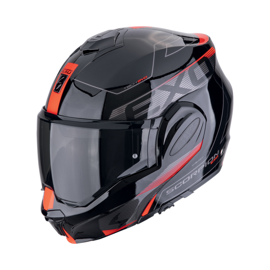 Scorpion prilba exo-tech evo - traveller / black-red - 118-478-24-04