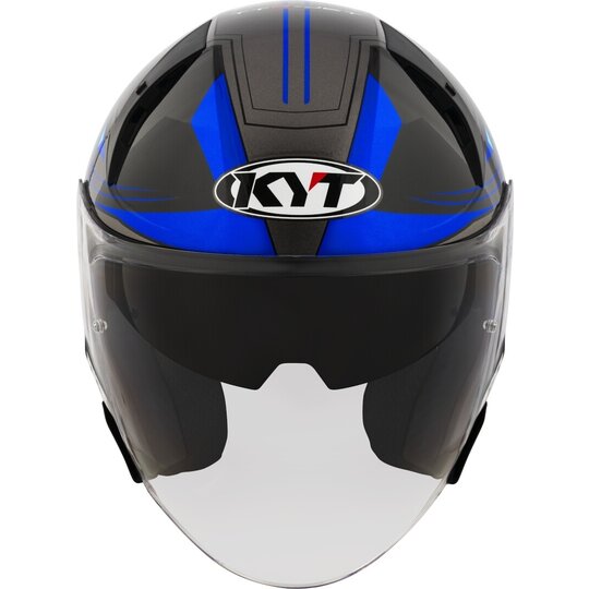 Kyt prilba ttr-jet - led / blue - Y6TJX007-KYT_TTR-JET_LED_BLACK_BLUE_1
