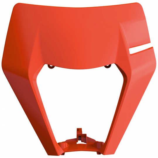 Maska predného svetla POLISPORT 8666800005 fluorescentná oranžová