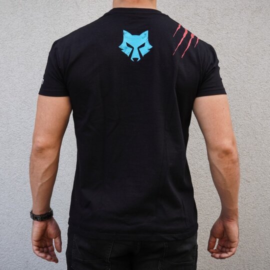 Moteam tričko - 2025 / black-cyan - 25_black_cyan (3) (Medium)