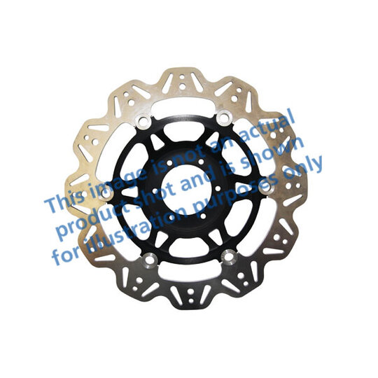 Brzdový kotúč EBC VR621BLK čierna