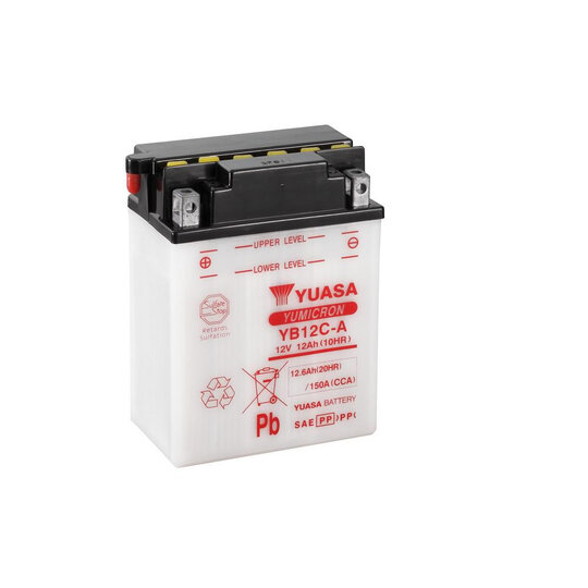 Yumicron battery NO ACID YUASA YB12C-A