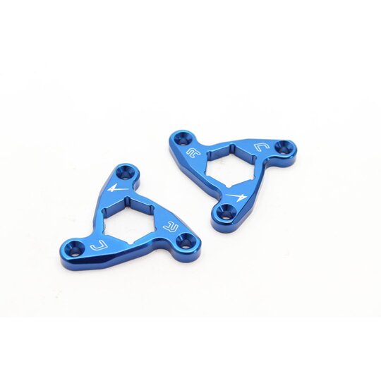 Hviezdicové ovládanie predpätia  pružín vidlice 4RACING GFS19 modrá