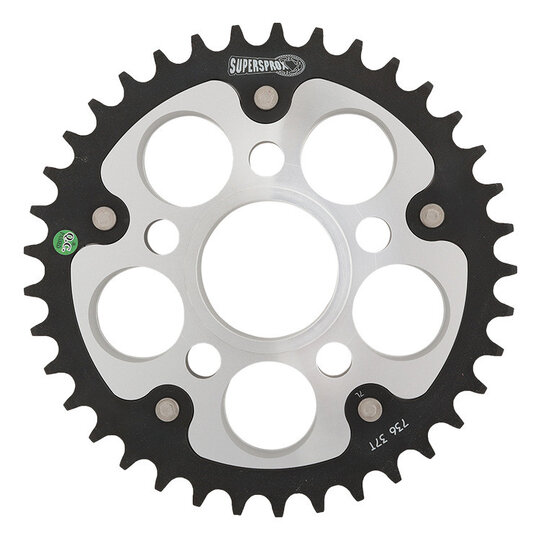 Reťazová rozeta SUPERSPROX STEALTH RST-736:37-SLV strieborná 37T, 520