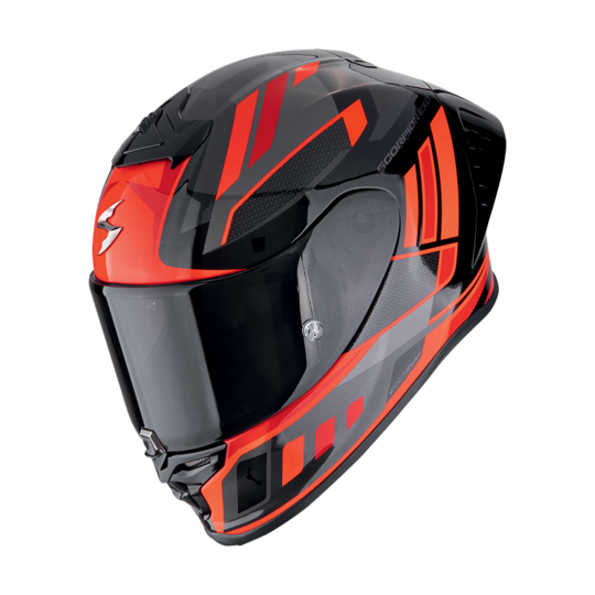 Scorpion prilba exo-r1 evo ii air - vital / black-silver-red - 111-503-163-04