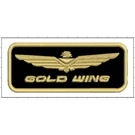 Nášivka Gold Wing malá