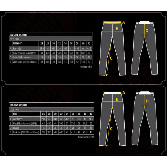Trilobite - Leggings  - dámske  