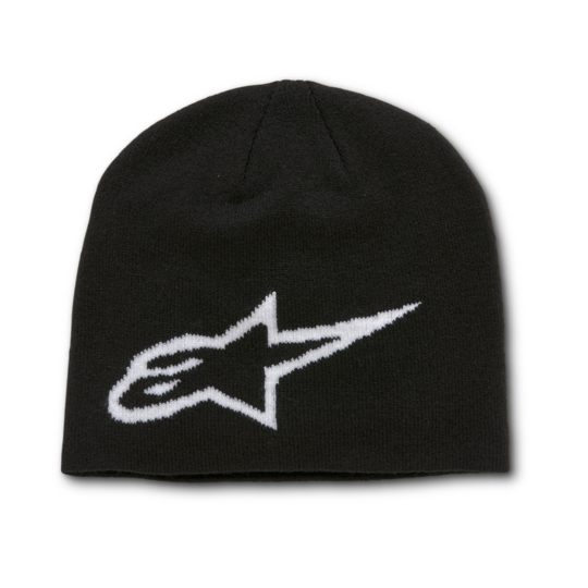 Alpinestars - čiapka big ageless beanie / black-white - beanie-alpine-ageless-black-white