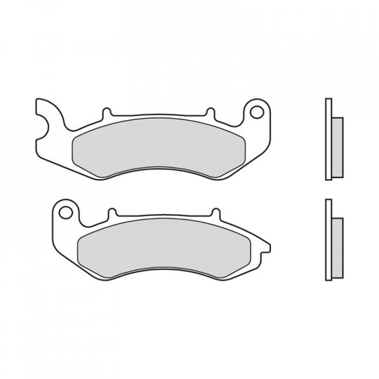 Brzdové obloženie BREMBO 7115 CC SCOOTER