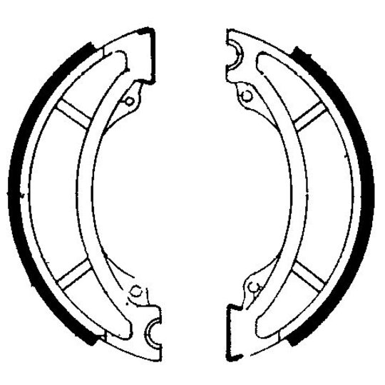 Brzdové čeľuste FERODO 225129063